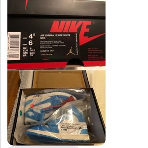 Air Jordan 1X- off white